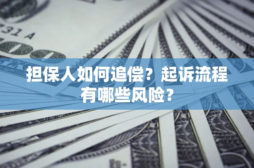 武汉担保人如何追偿？起诉流程有哪些风险？