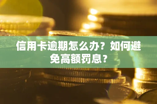 武汉信用卡逾期怎么办？如何避免高额罚息？
