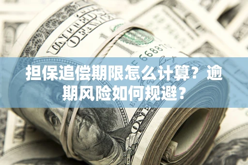 武汉担保追偿期限怎么计算？逾期风险如何规避？