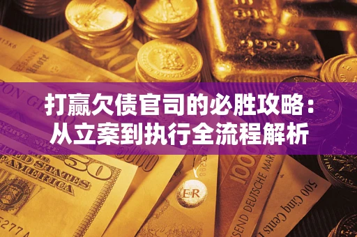 武汉打赢欠债官司的必胜攻略：从立案到执行全流程解析