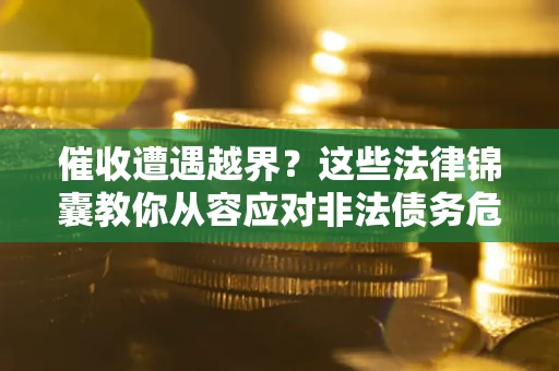 武汉催收遭遇越界？这些法律锦囊教你从容应对非法债务危机